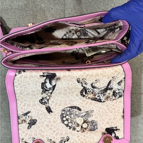 Ted Baker Pink Bow Shoulder Bag - Picture 4 of 4